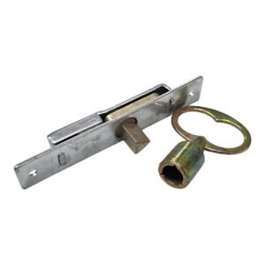 verrou coulissant à clé verrou porte métallique serrure coulissante à clé verrou sécurité portail